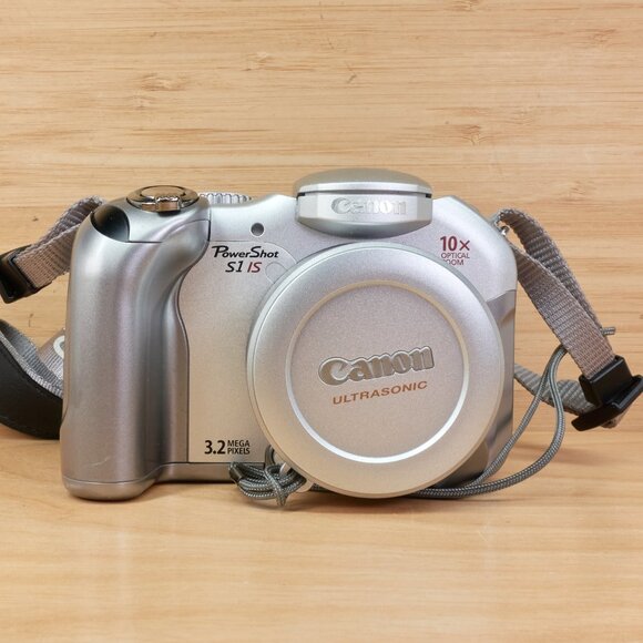 Canon PowerShot S1 IS 3.2MP Digital Camera with 10x Optical Zoom / Tested - Picture 2 of 8